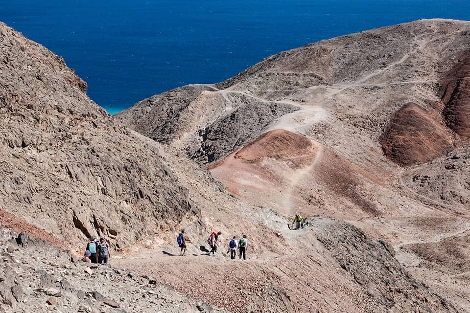 Har Zefahot overlooking the Gulf of Eilat